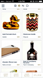 BOND Gifts购物应用手机界面设计，来源自黄蜂网http://woofeng.cn/