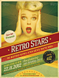 Print Templates - Cool Retro Party Flyer | GraphicRiver