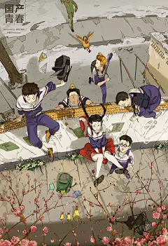 逃学威龙_涂鸦王国 原创绘画平台 www.poocg.com