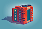 Accordion, Darya Rakhuba : Task for Environment Concept Art courses (Digital Painting Classes)