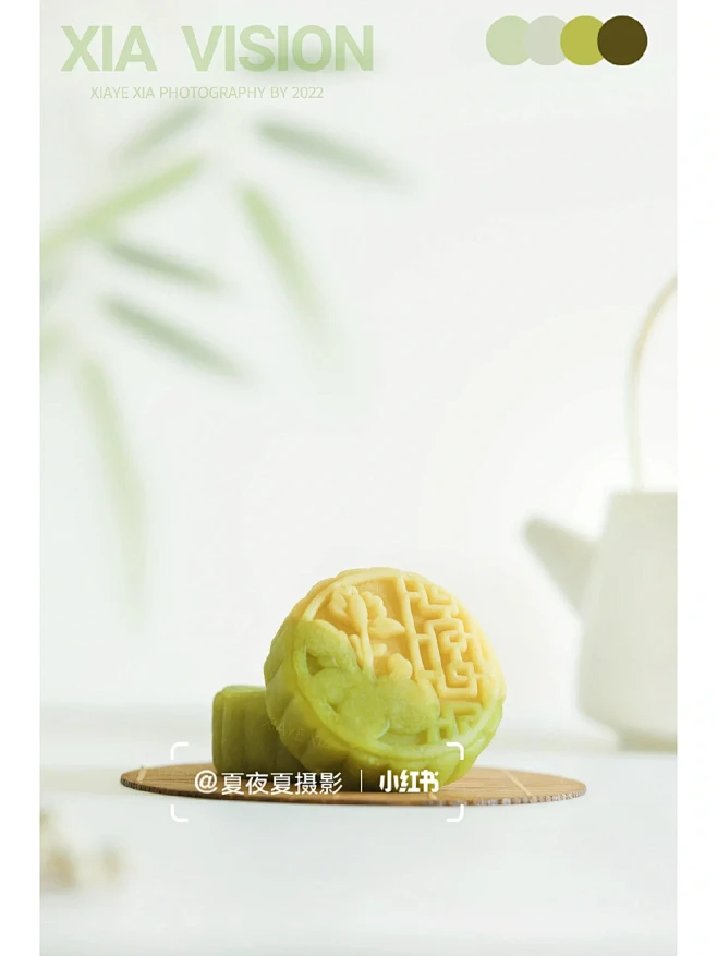 中秋国风中式淡雅系月饼拍摄