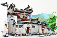 ZIFO采集到乡村插画