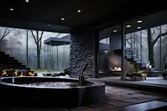 豪华洗浴中心摄影图