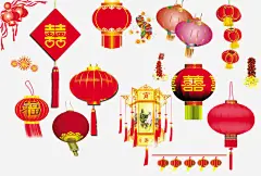 大红灯笼元宵各式各样的灯笼_新图网 https://ixintu.com 庆典 节日 灯笼 灯笼素材 中国风 灯笼图片 各式各样