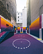 New Basketball Court by Pigalle with Nike