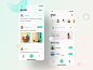Chatting software animation web illustration 应用 team icon app 设计 ux ui design