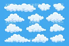 矢量卡通云朵各种形状  - 源文件下载【酷图网】矢量云朵,多云,天气,卡通云,动画云,抽象云,网红云,乌云壁纸,乌云背景,渐变云,云层,个性云,彩云,云彩,天空云,天空白云,复古云,复古云彩,复古天空,油画云,彩色云,网红背景,云背景,线条,北欧,轻奢,复古,薄雾,云雾,云朵,天空,紫色,白云,插画,手绘,粉红色,蓝色,渐变,背景,蓝天白云,动画