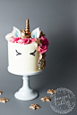 The latest cake decorating trend? These beyond-adorable unicorn cakes!: 