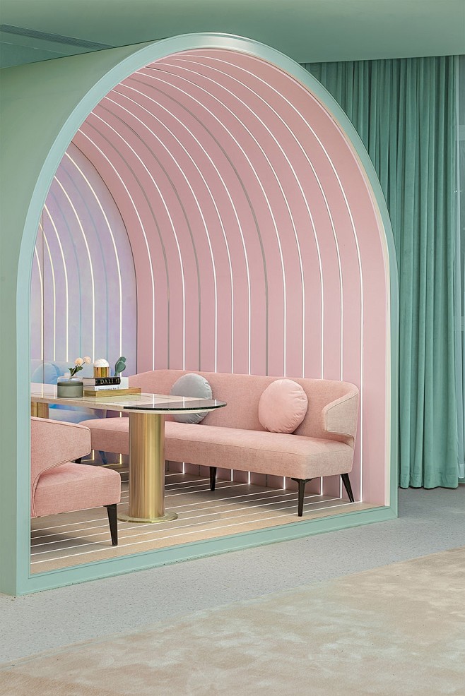 Interior design of B...