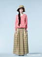 道草，路边的小草。日本女装品牌Everlasting Sprout 2013春夏服饰画册