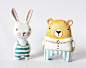 paperclay sculptures from sweetbestiary