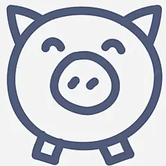 小猪储蓄罐插画矢量图高清素材 免费下载 设计图片 页面网页 平面电商 创意素材 png素材