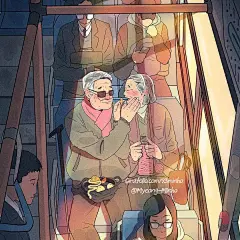 火爆ins的超甜情侣插画，“虐哭”45万粉丝，让人看了脸红心跳想恋爱！_生活