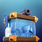 Clash Royale Season 1 Featuring the Fisherman!, Brice Laville Saint-Martin : Clash Royale Season 1 Featuring the Fisherman is now live! 
I had the extreme pleasure to work on the Fisherman, Tower Skin and UI 3D Icons along with my amazing colleagues.
Fish