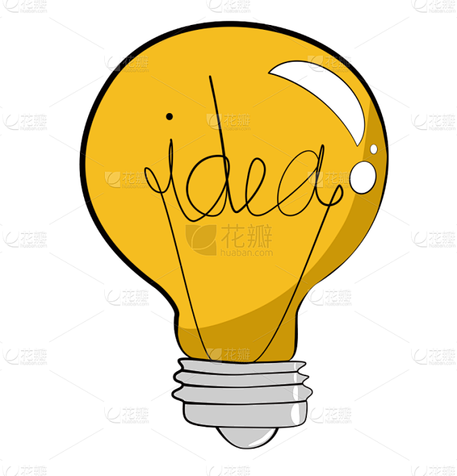 想法,电灯泡,忠告,矢量,平衡折角灯,商...