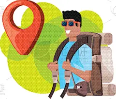 男人,输入个人身份号码,指示棒,旅途,行李,背包客,手提箱,旅行,包,休闲