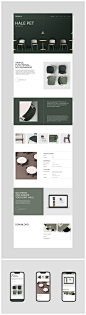 chair concept corporate furniture Minimalism redesign UI uprock Web Design  Website