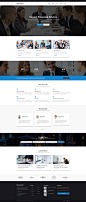 Bootstrap蓝色金融企业官网模板 - SPECIALIST - 网站模板，优质网站模板精选 - 模板世界