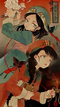 风格独特的动漫壁纸  cr.网络 ​​​​