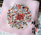 苏绣纯手工绣花精美绣片牡丹花唯美衣料包包汉服配饰diy辅料推荐-淘宝网