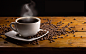 saucer_cup_coffee_naptok_smoke_table_grain_84254_3840x2400