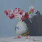 绝美花卉油画，一种安静的美，来自油画家 Neil Carroll