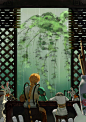 LOFTER：饕餮_日常咸鱼生活
蟹酿橙 食物语