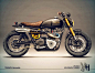 Racing Cafè: Cafè Racer Concepts - Triumph Bonneville by Holographic Hammer