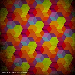 几何形状或颜色背景的图案
Pattern of geometric shapes or color background