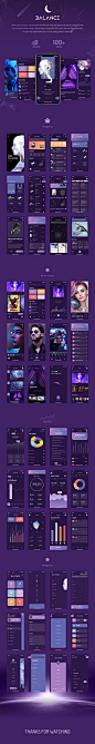 #APP模板#
超级时尚紫色电商新闻资讯社交app Ui源文件sketch设计模板
