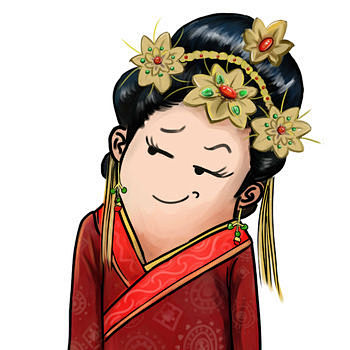 【古装Q版】歪脖子Q版图图 大家一起歪脖...