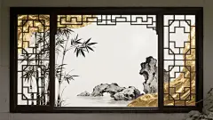 中式花窗壁纸限时放送 - 小红书