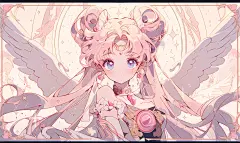 电脑壁纸｜美少女战士｜粉色时代