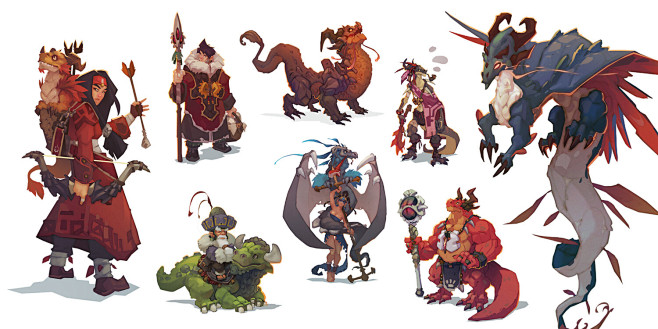 Dragon's rise contest-花瓣网
