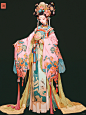 彩梦华服 | 角色设计 | 古风服设插画