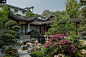 苏州园林设计公司_景观、庭院、花园、别墅庭院设计_园林效果图片_苏州融景景观营造有限公司_融景原创：百花洲中式庭院设计