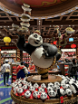 功夫熊猫盖世之地主题园区中的礼品店。
