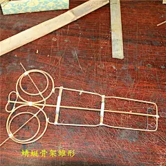 空白风筝蝴蝶蜻蜓3D立体竹风筝教学绘画涂鸦美术课自己画大小号-淘宝网