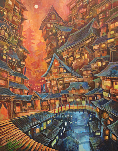 知阮采集到水彩教程