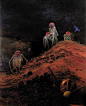 地狱归来的使者——波兰画家兹德齐斯洛.贝克辛斯基(Zdzislaw Beksinski)作品集  6