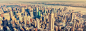 城市高楼俯视背景banner