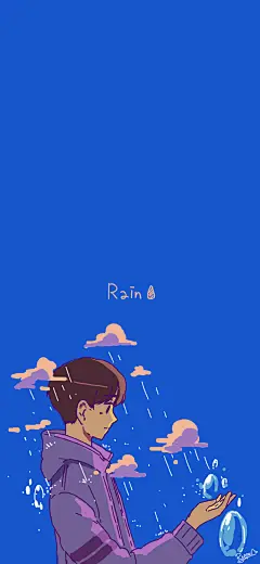 超好看的男生插画壁纸

画师：ryepe ​​​​