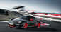 porsche-F1赛道上驰骋的911-gt3rs极速保时捷跑车高清汽车壁纸---酷图编号15