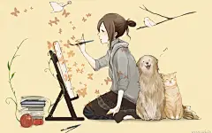 那些纯真的年代唯美动漫壁纸 - 图乐网