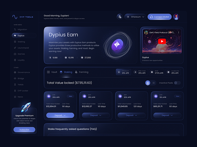 crypto dashboard