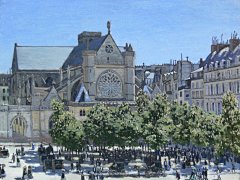 莫奈作品莫奈油画(Claude Monet Painting Art)(壁纸17)