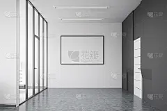 办公室走廊内设海报