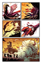 Comics : A broad collection of sequential art from Marvel, DC and personal web projects.