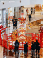 杭州远洋乐堤港携手可口可乐打造龙年快闪