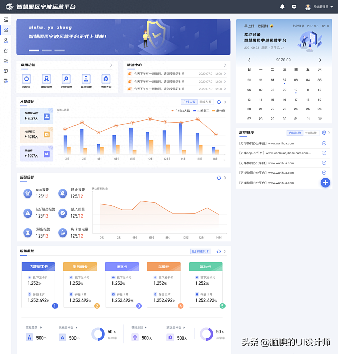分享些应用较广的后台管理操作系统UI设计...
